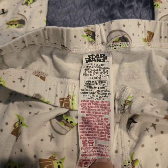 💜 3 for $15 | Kids Star Wars Grogu Pajama Set - Picture 7 of 8
